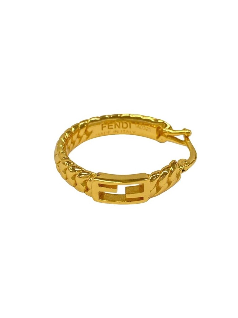 Fendi Earrings Gold